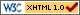 Valid XHTML